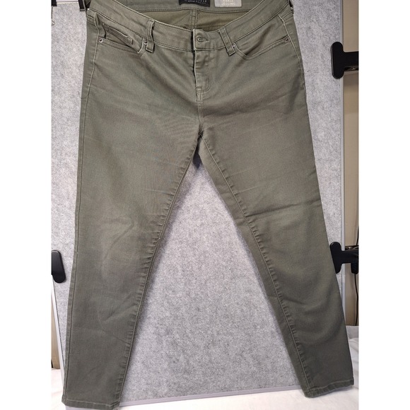Aeropostale Denim - Aeropostale Womens Olive Green Ankle Jegging Skinny Pants Size 8 Reg